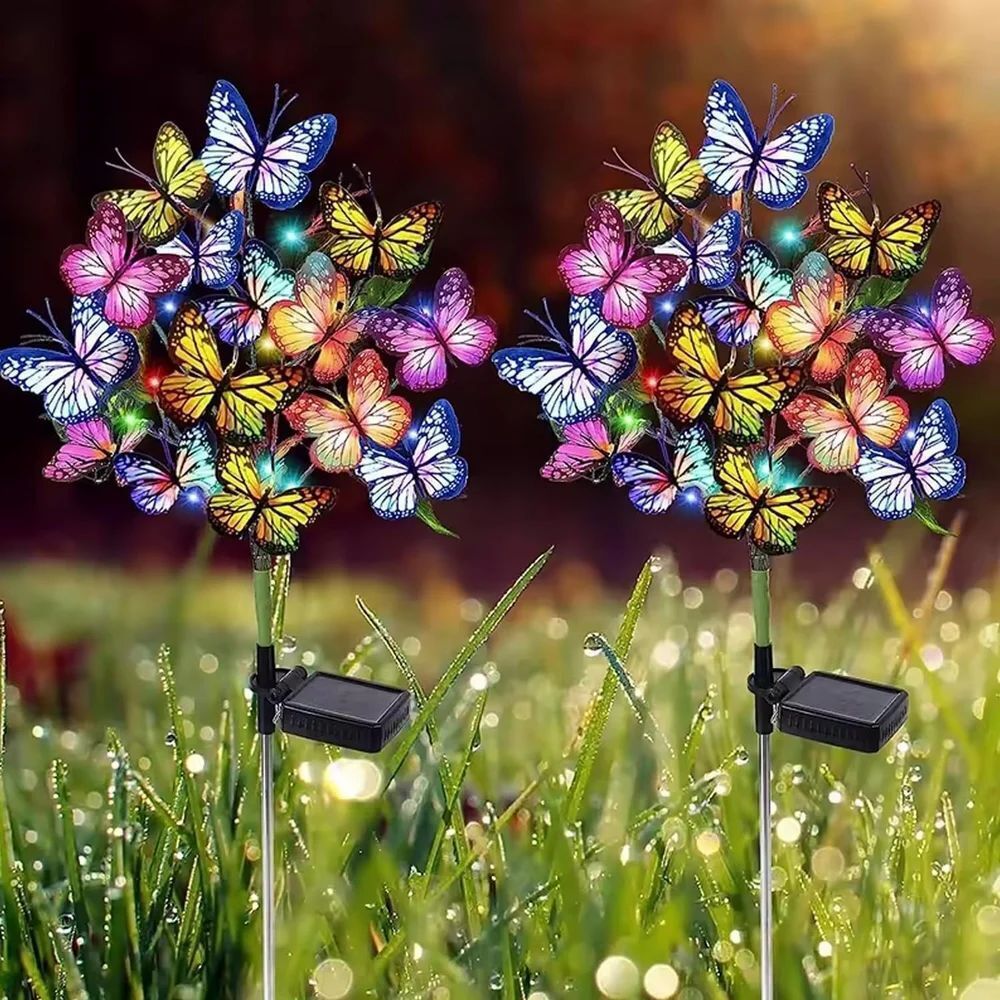 Solar Butterfly Garden Light