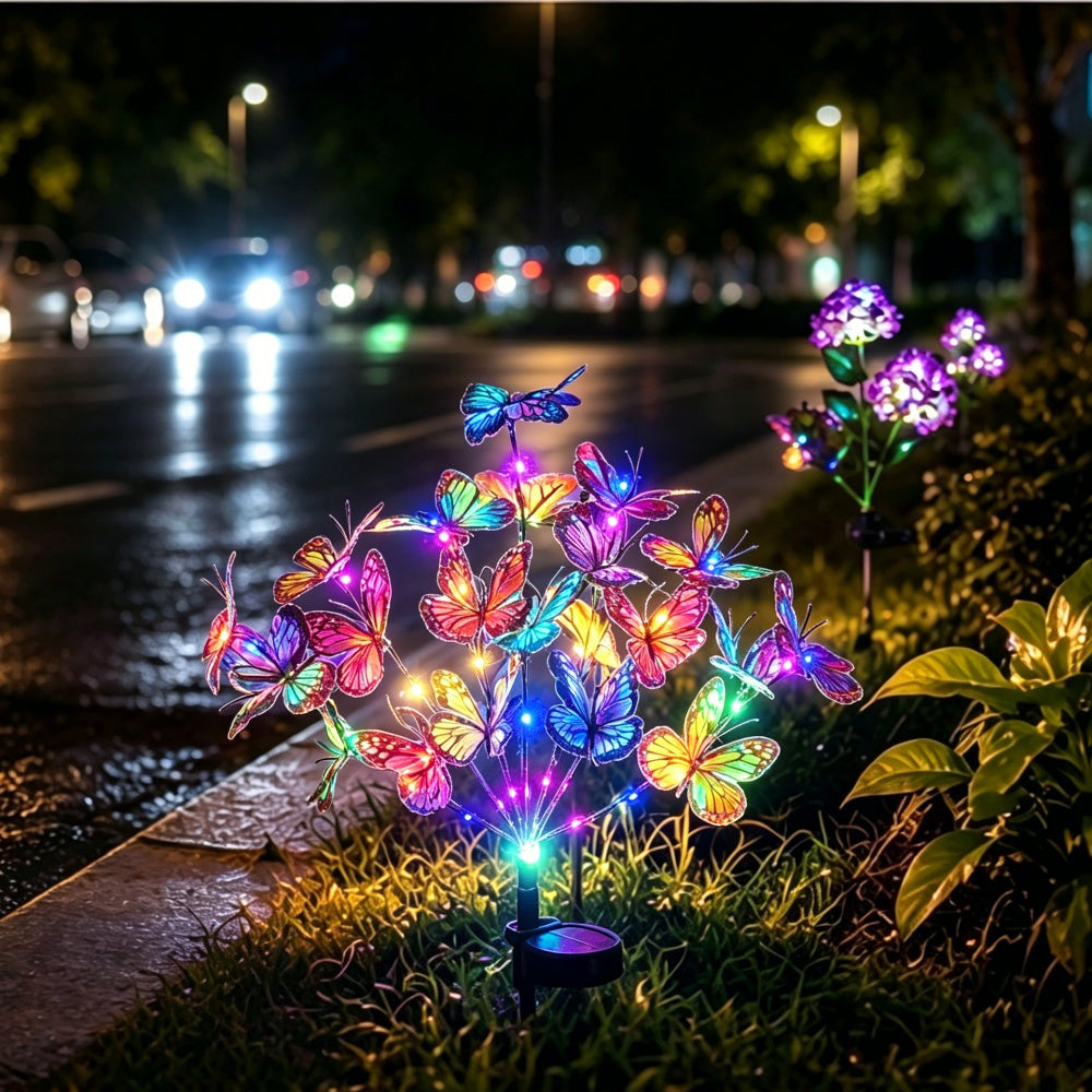 Solar Butterfly Garden Light