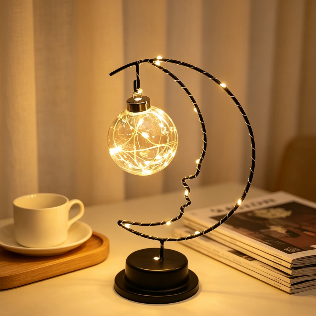 Enchanted Metal Lamp