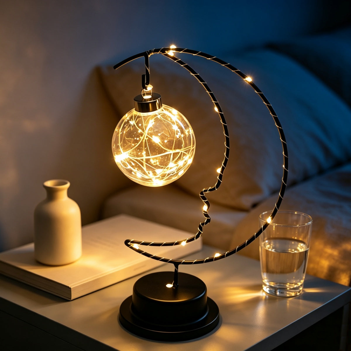 Enchanted Metal Lamp