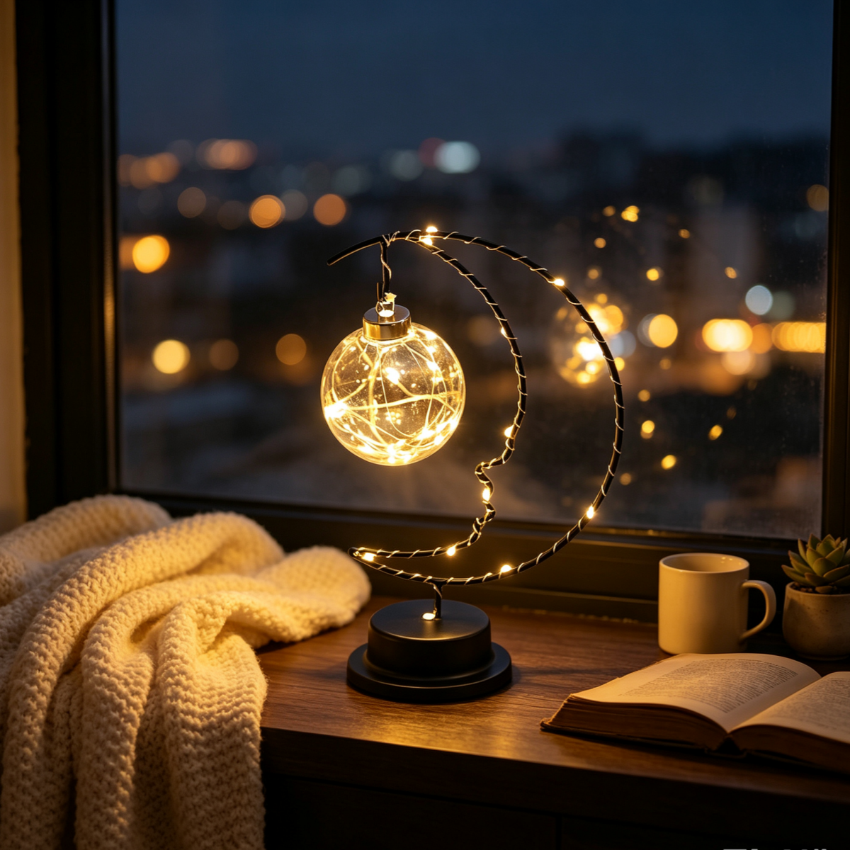 Enchanted Metal Lamp