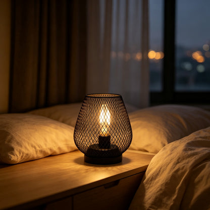 Metal Mesh Lamp