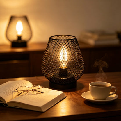 Metal Mesh Lamp