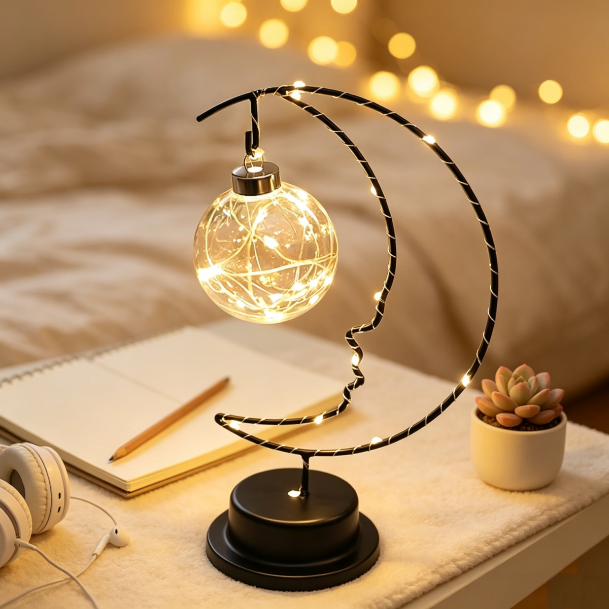 Enchanted Metal Lamp