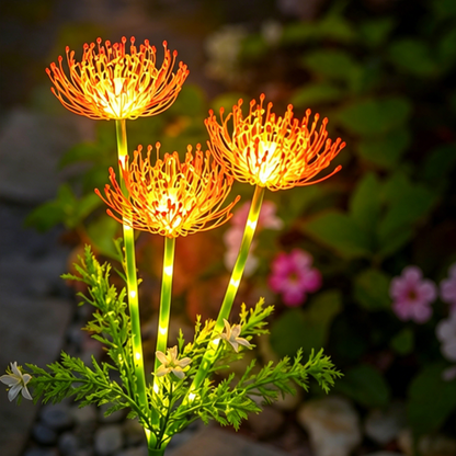 Solar Sunflower Garden Light