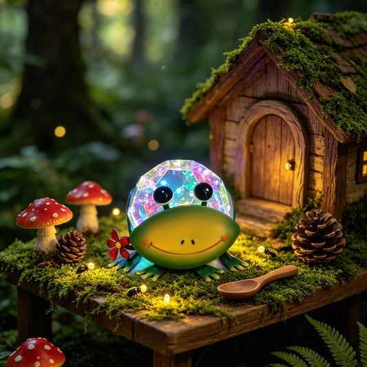 Frog Rainbow Solar Light
