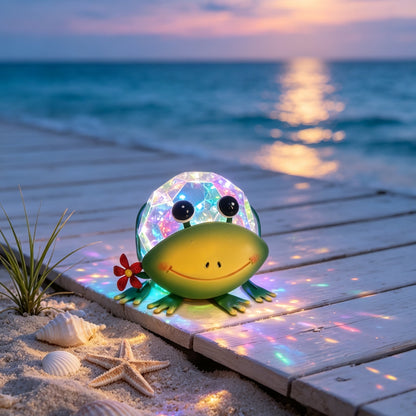 Frog Rainbow Solar Light