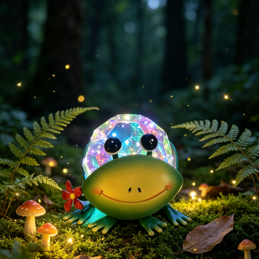 Frog Rainbow Solar Light
