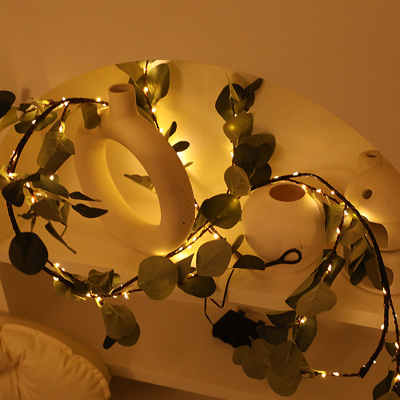 Enchanted Eucalyptus Vine Light