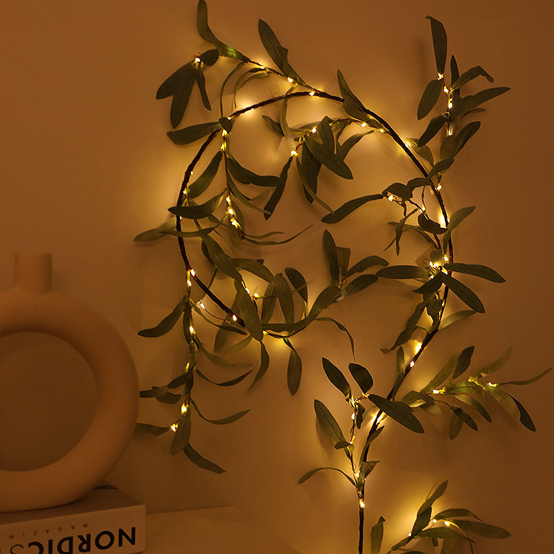 Enchanted Eucalyptus Vine Light