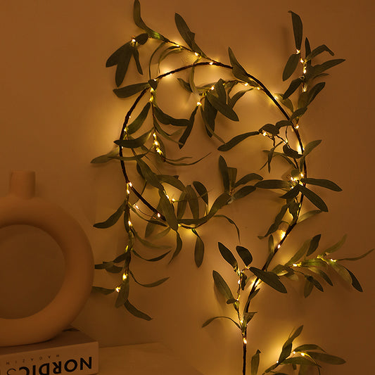 Enchanted Eucalyptus Vine Light