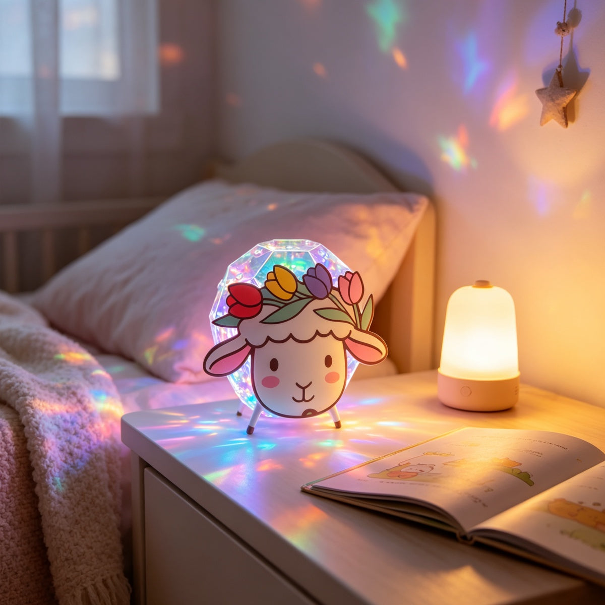 Sheep Rainbow Solar Light