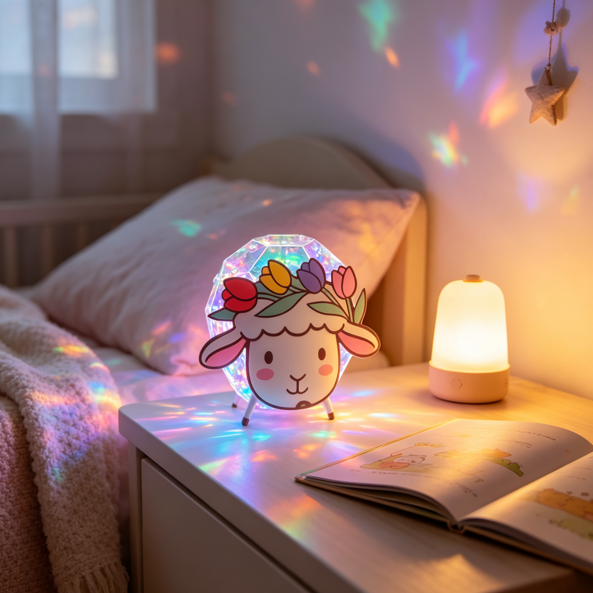 Sheep Rainbow Solar Light