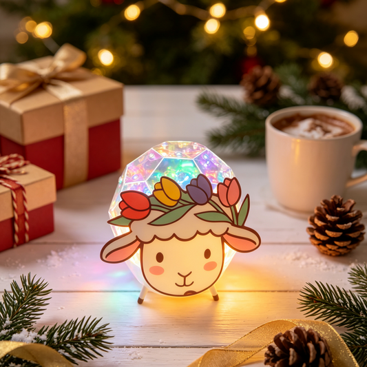 Sheep Rainbow Solar Light