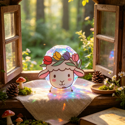 Sheep Rainbow Solar Light