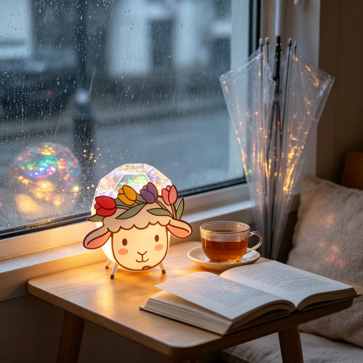 Sheep Rainbow Solar Light