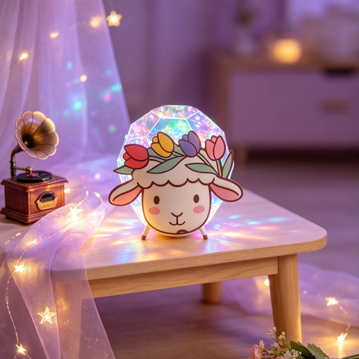 Sheep Rainbow Solar Light
