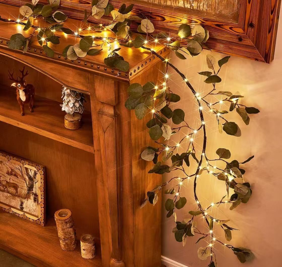 Enchanted Eucalyptus Vine Light