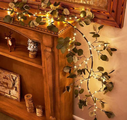 Enchanted Eucalyptus Vine Light