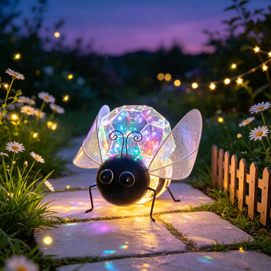 Bee Rainbow Solar Light