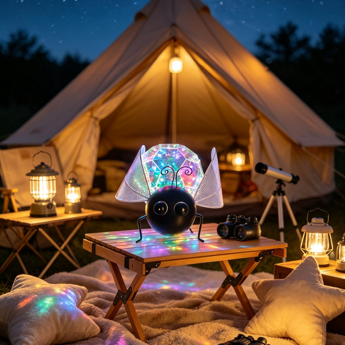Bee Rainbow Solar Light