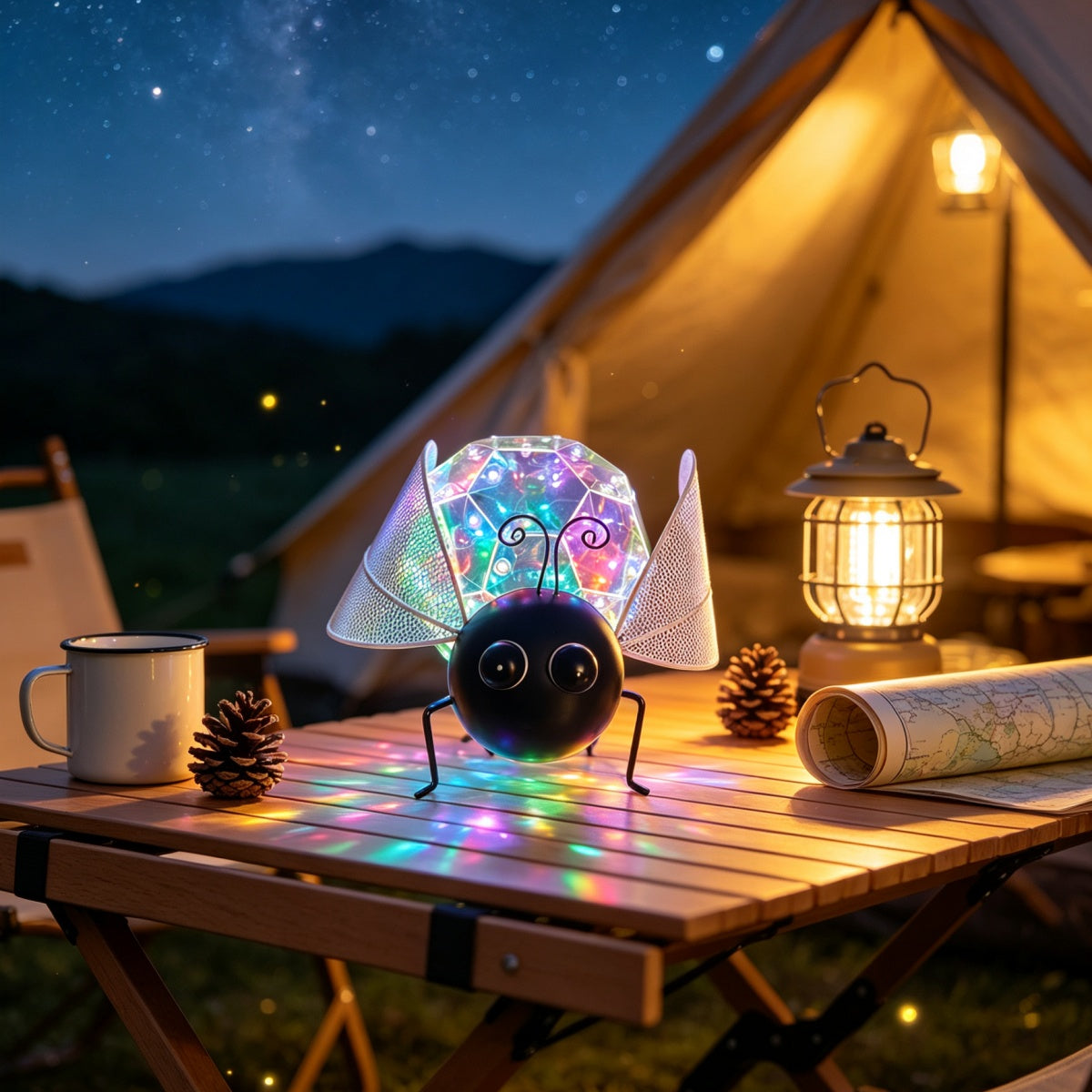 Bee Rainbow Solar Light